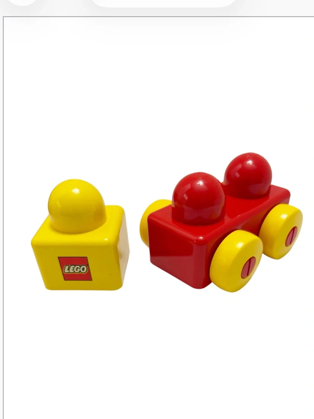 LEGO | Vintage DUPLO PRIMO Blocks, Animal Rattles, Car Toddler Building Set